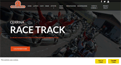 Desktop Screenshot of cerrinaracetrack.com